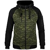 Corte ajustado al cuerpo Venum Tramo 2.0 Sudadera con Capucha, Hombre, Caqui, S