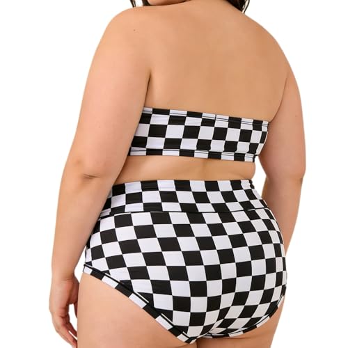 Image of Women's Underwear Plus Size XL-6XL Panties Briefs High Waist Rose Floral Print 6 Pack Undies