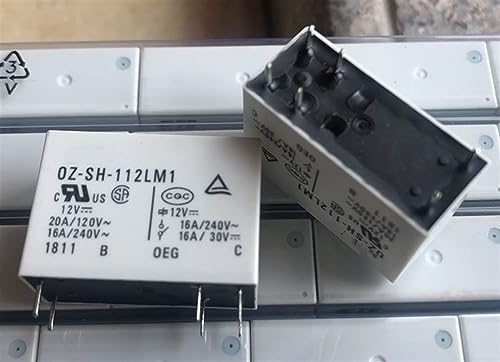 Relé 6 pines OZT-SH-124LM1 con capacidad de conmutación estable de 16A