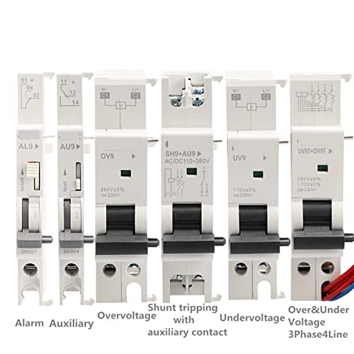 Dispositif de déclenchement UV9 combiné au disjoncteur modulaire GYM9