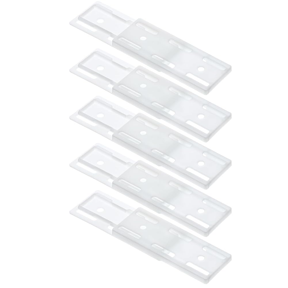 Jnchdghwa As Shown Plug Sockets Holders Free Power Stirp Strip Holder Kit 50Pcs Socket Holder Adhesive Punch Self Adhesive Desktop Socket Fixer