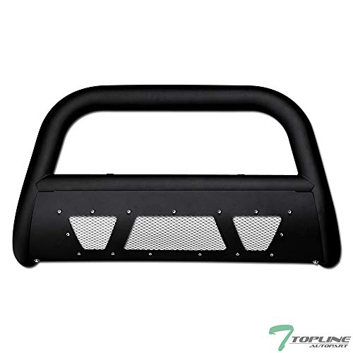 Matte Black Studded Mesh Bull Bar for 05-15 Tacoma