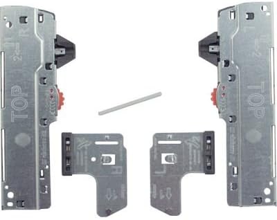 Blum BT60L7340 L1 Movento Legrabox Tip-on with Trigger - Light Gray