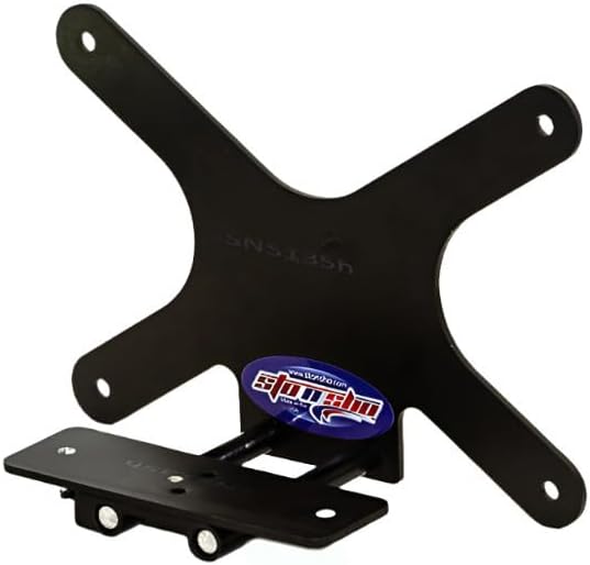 STO N SHO Front License Plate Bracket Compatible with 2018-2022 Ford Mustang RTR (SNS135h)