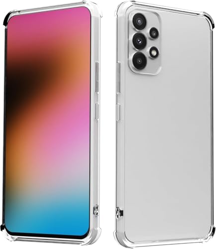 Capa Capinha Compatível com Samsung Galaxy A23 Anti Impacto TPU Shock Proteção Contra Quedas Choques Arranhões Celular Smartphone Flexível Resistente Leve Ajuste Preciso Acessório Protetor