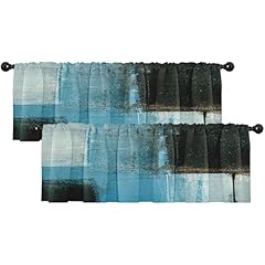 Abstract Blue and Brown