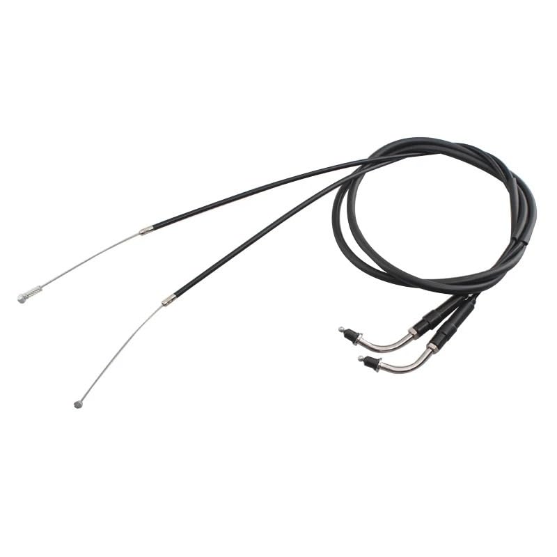 Cable acelerador de acero trenzado que mejora la suavidad de gas en Sportster 883