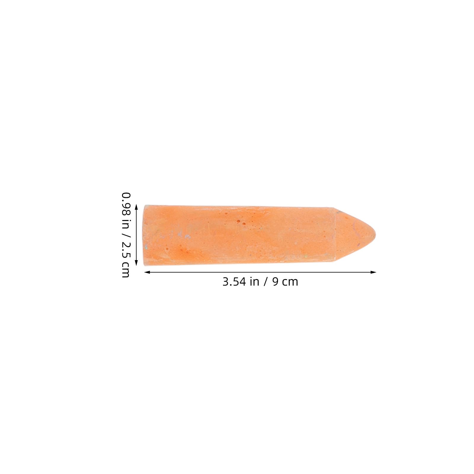 Toyvian 20 gessetti per marciapiede: gessetti jumbo lavabili per giochi artistici all'aperto - Dipingere su lavagna - Per lavagna e parco giochi 3,54X0,98X0,98 pollici