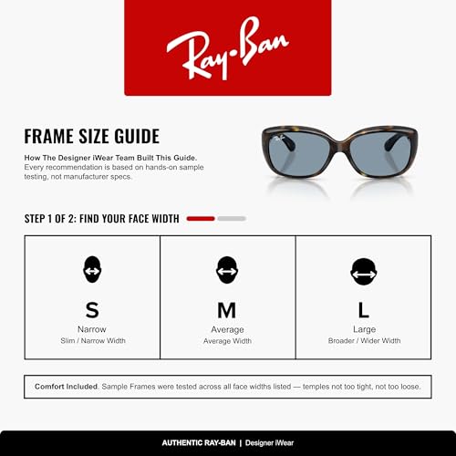 Image of Ray-Ban RB4101 Jackie Ohh Square Sunglasses for Men for Women