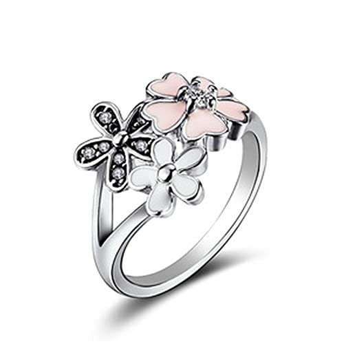 Pink Hua Wild Temperament Ring Women (Beauty code7)