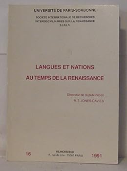 Langues et nations au temps de la Renaissance (Centre de recherches sur la Renaissance)