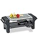 Produktbild Küchenprofi Raclette TWIN, mit Steinplatte, Raclette für zwei mit Grillplatte aus Granit, Tischgrill für 2 Personen, 2 beschichtete Pfännchen, Mini Raclette 2 Personen, Raclette Grill