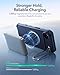 ESR for iPhone Air Case with Stash Stand, 7X Military-Grade Drop Protection, Camera Control, Shock-Absorbing iPhone 17 Air Phone Rugged case, Compatible with MagSafe Accessories, Cyber Series, Blue
