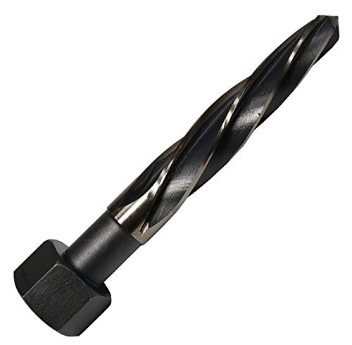 Drill America 1-1/16" Hex Shank Black and Gold Long Bridge/Construction Reamer, KFD Series #1