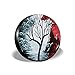 Produktbild Belleeer Reserveradabdeckung, Car Tire Cover Sunscreen Protective Cover Cloud Tree Wall Landscape Water Proof Universal Spare Wheel Tire Cover Fit for Trailer, RV, SUV and Various Vehicles