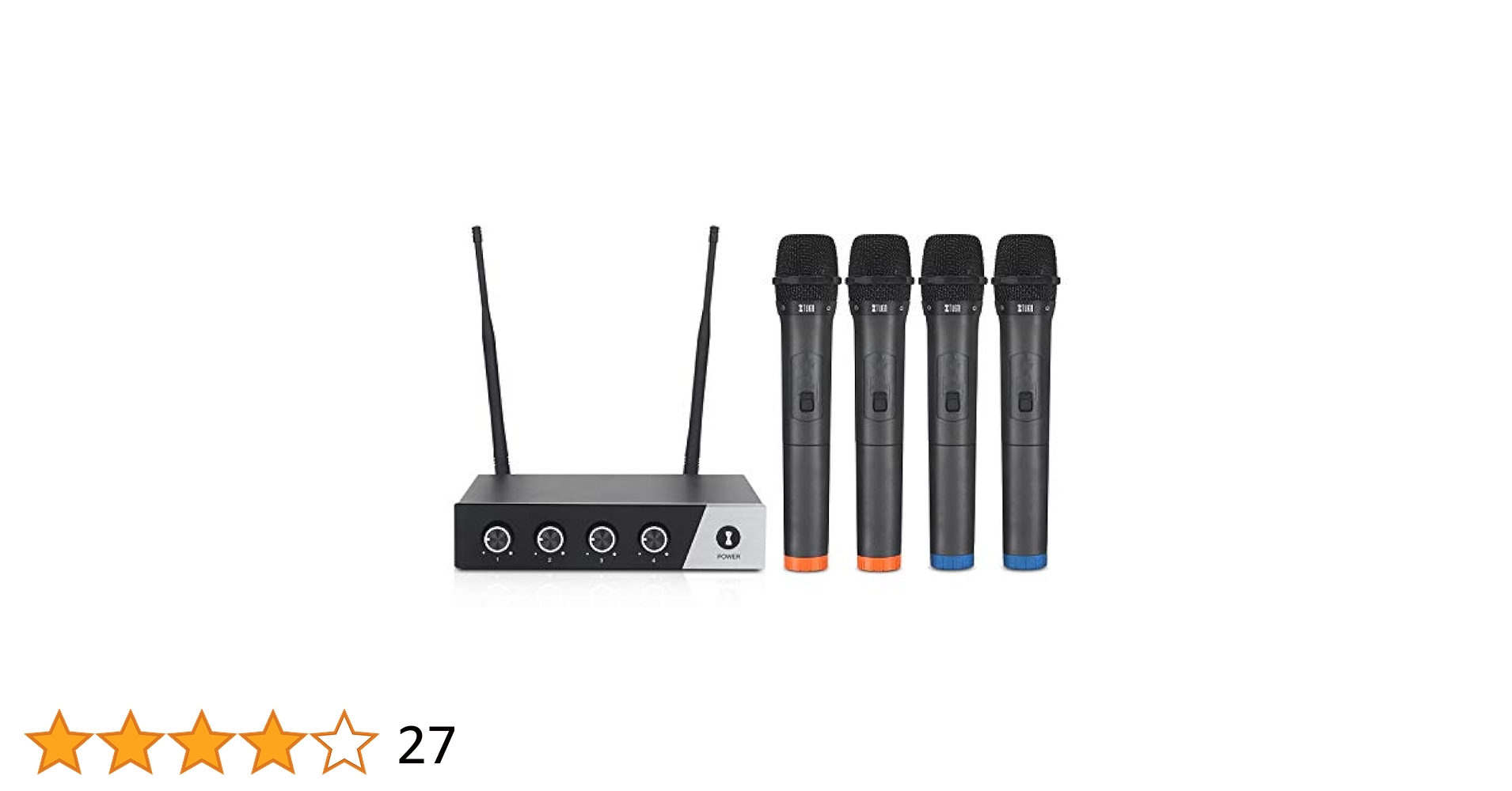 XTUGA S400 ワイヤレスマイク システム Amazon.co.jp: XTUGA S400 の無線マイクロフォン システム、4