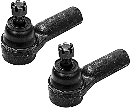 Image of Detroit Axle - Front Struts Kit for 2001-2009 Ford Escape Mazda Tribute Mercury Mariner [Not for Hybrid] 2 Ready Suspension Struts w /Coil Spring Assembly 2 Outer Tie Rods Replacement