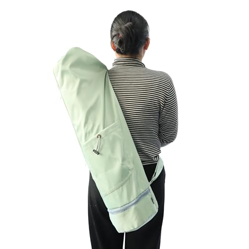 VLFit Yogamatten-Tasche groß mit verstellbarem Tragegurt Pilates Tasche mit Flaschentasche und Nassfach (BEIGE) VLFit Yogamatten-Tasche groß mit verstellbarem Tragegurt Pilates Tasche mit Flaschentasche und Nassfach (BEIGE)