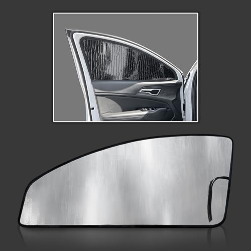 Custom Fit Front Seat Side Windows (2pcs) Sun Shade for 2023 2024 2025 Kia Sportage, Plug-in Hybrid, Hybrid, SUV, Insulated Privacy Accessories Blockout UV Reflector Protection (Made in USA)