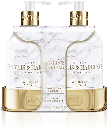Baylis & Harding Elements White Tea & Neroli Luxury Hand Care Gift Set (Pack of 1) - Vegan Friendly