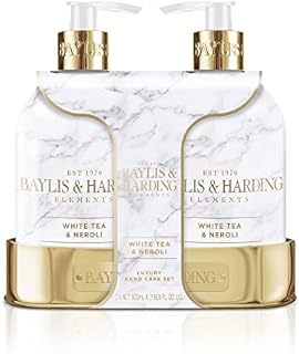 Baylis & Harding Elements White Tea & Neroli Luxury Hand Care Gift Set (Pack of 1) - Vegan Friendly