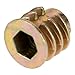 Leapiture 50Pcs M4x8mm Zinc Alloy Drive Head Nut Furniture Nuts Threaded Drive Shaft Nut Drive Hub Nut Drive Gear Nut Compact for Industrial Wood