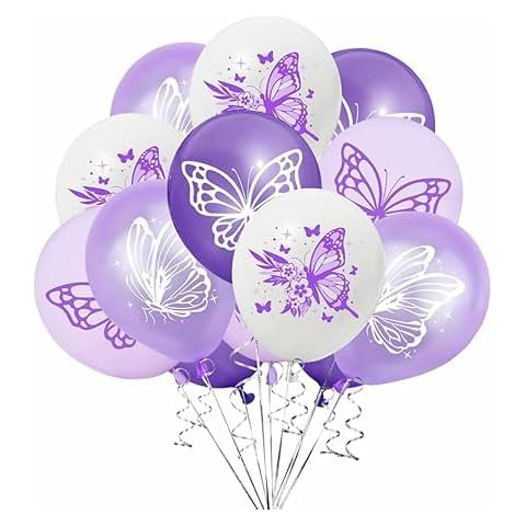 Ballons Papillons Bkemkri 12 Pouces Cover