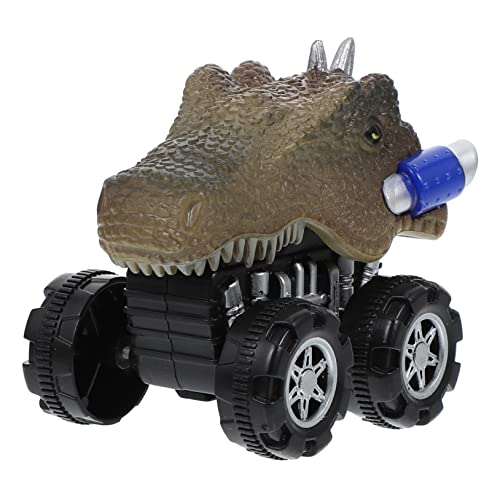 ifundom 1 peça Puxe para o carro Toys dinossauros Dino Car Brain Toys Dinosaur Puxar os veículos brinquedos para puxá-los para o carro plástico