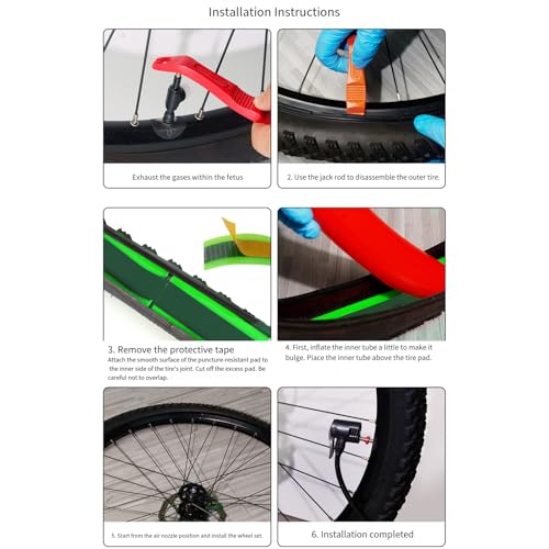 Cinta de Rueda para Bicicleta 54mm miniatura 6