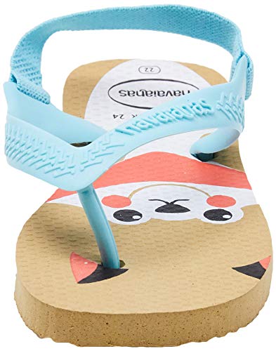 Chinelo Pets, Havaianas, Bebê Unissex, Marfim, 23/24
