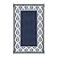 Olive-leaf/Dark Blue&white