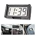 Fit for Digital Clock for Car Dashboard - Large Screen Self-Adhesive Electronic Clock for Trucks and Vehicles(A)