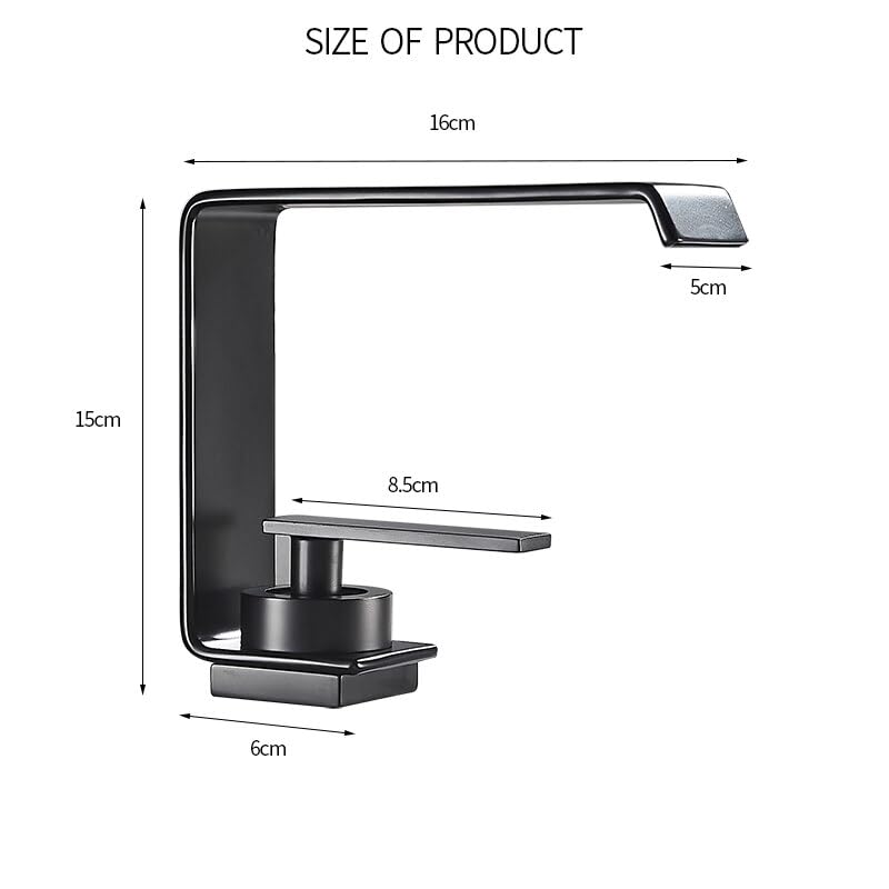 Grifos de lavabo modernos tipo cascada para renovar tu cuarto de baño 3