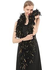 Black W/Gold Tinsels