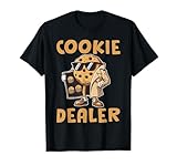 Cookie Dealer Seller Chocolate Chip Lover Cookies Crew Kids T-Shirt