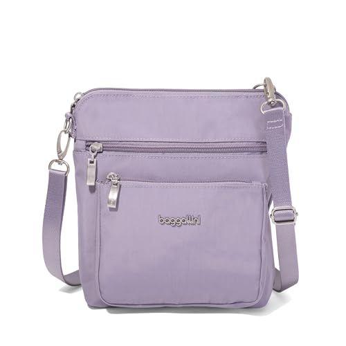 Image of Baggallini Modern Pocket Crossbody Bag for Women, 8.5 inchx8.5 inch Handbag Purse with RFID, Lightweight Water-Resistant