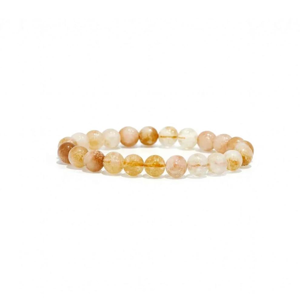 Image of Natural Citrine Bracelet Original Certified for Men & Women, 8mm-10mm Beads, Success, Prosperity & Positive Energy, Confidence & Abundance, by Acharya Lavbhushan Ji