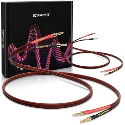 UCINNOVATE HiFi OFC Speaker Wire Cable Cover