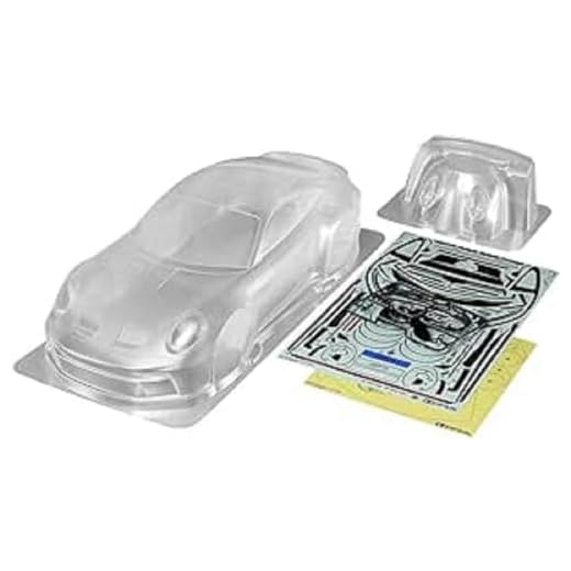 Tamiya 51705 Kit de Coche Porsche 911 GT3 (992) - Accesorios para Coche radiocontrol, carrocer&iacute;a de Recambio, RC, modelismo, Multicolor