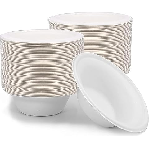 aaksh 555 Pack of 50 Strong Disposable Bowls Cover