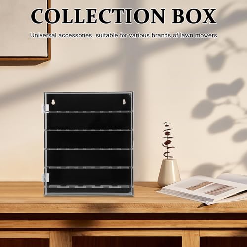 Caja de Acrílico Expositor Transparente para Colección de Monedas 5