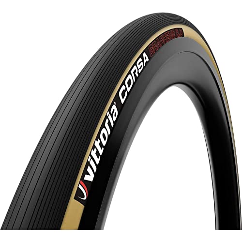 Vittoria - Vittoria Corsa Graphene 2.0 – Pneu de vélo de Course – Pneus de vélo Pliables pour compétition (700 x 30c, Para Noir Noir)