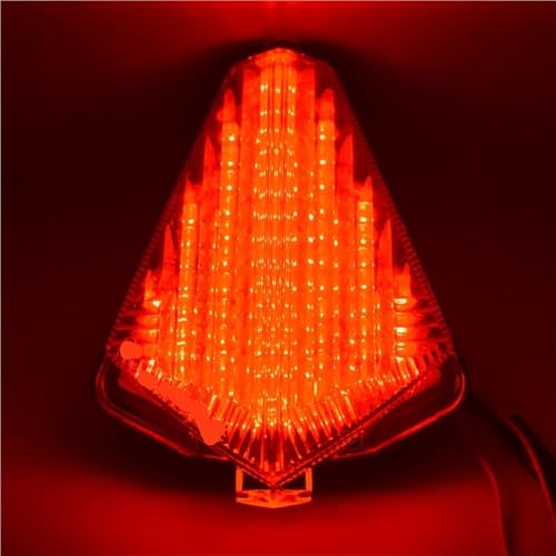Luz trasera integrada para YZF R1 2007 2008 con freno e intermitentes led 6