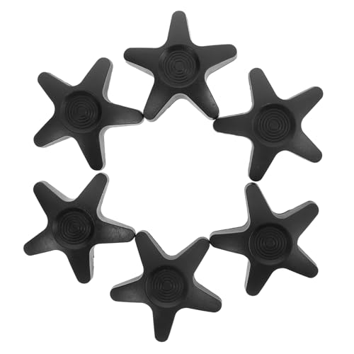 LOLIPPYY 6pcs Wheelchair Adjustment Knobs Replacement Walker Parts Tightening Grip for Various Wheelchairs and Mobility Scooters Rust Resistant Smooth Operation