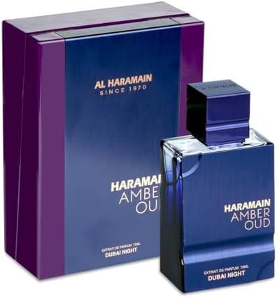 Al Haramain Amber Oud Dubai Night EDP 75ml - Unisex Oriental Woody Perfume with Saffron, Agarwood & Tonka Bean | Bold Long-Lasting Scent