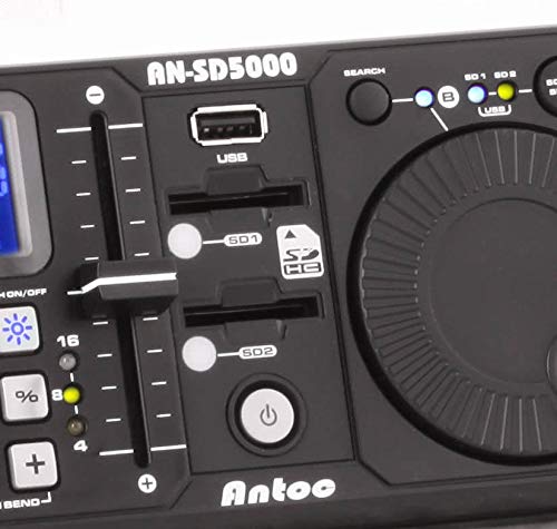 Antoc AN-SD5000 Doppel Media-Player - USB 2x SD Karte - Bars Restaurants Tanzstudios Diskotheken - Image 5