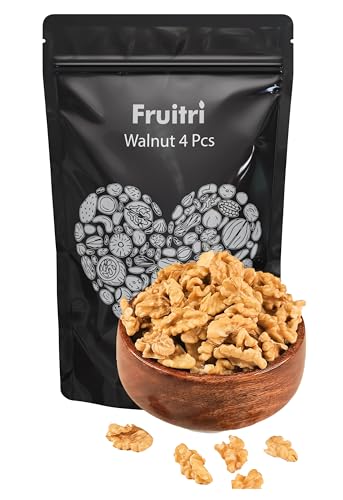Fruitri Light Broken walnuts 1kg without shell | Akhrot Giri | No Shells, All Flavor | Perfect for Snacking & Baking | Walnut kernels dry fruit value pack