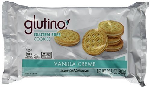 Glutino Vanilla Creme Cookies (12x10.6oz) ( Value Bulk Multi-pack)