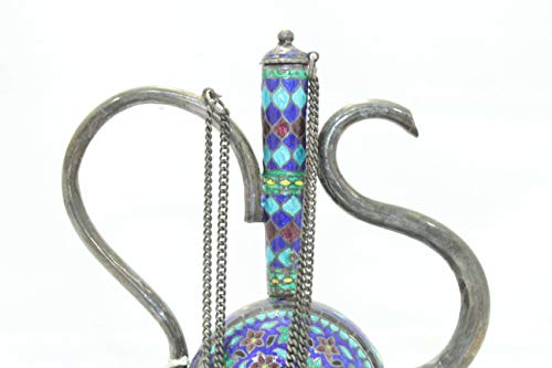 Rajasthan Gems Surai Lot de 2 serveurs à vin en argent sterling 925 - Image 4