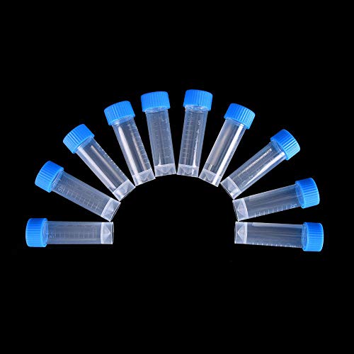 Ixgnij 536 36Pcs Cryo Tubes 5Ml, Plastic Small Vials With Screw Caps Sample Tubes,Pp Material ,With Silica Gel Gasket,Free From Dnase thumb #6